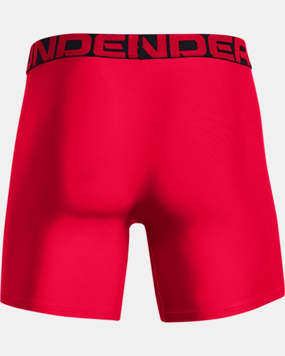 Men's UA Tech™ 6" Boxerjock® – 2-Pack, Red, pdpMainDesktop image number 4